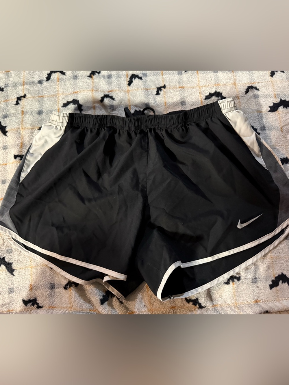 Nike Black Dri-FIT Performance Shorts with Subtle Grey Logo